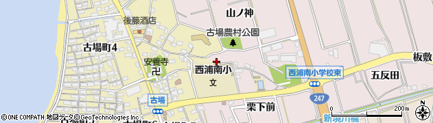 愛知県常滑市古場山ノ神8周辺の地図
