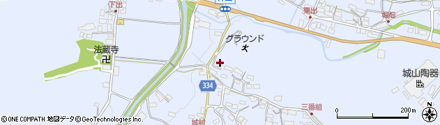 滋賀県甲賀市信楽町神山1374周辺の地図