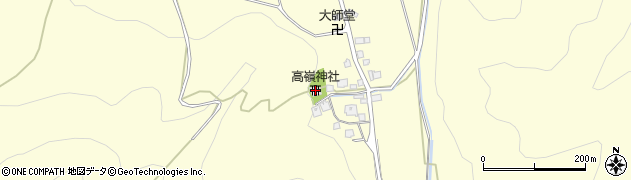 高嶺神社周辺の地図