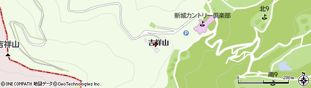 愛知県新城市一鍬田（吉祥山）周辺の地図