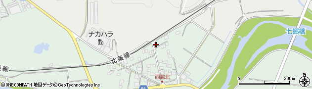 兵庫県小野市西脇町627周辺の地図