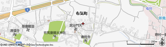 三重県亀山市布気町148周辺の地図