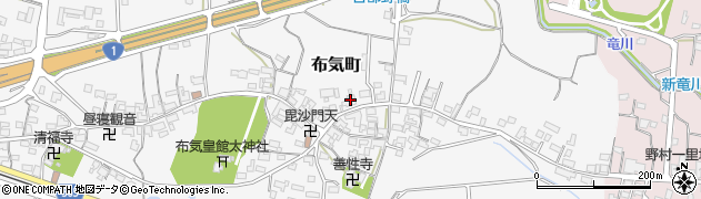 三重県亀山市布気町147周辺の地図