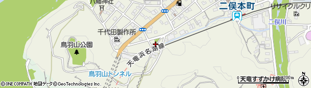 二俣本町公園周辺の地図