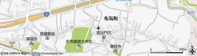 三重県亀山市布気町154周辺の地図