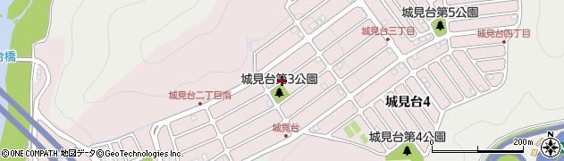 兵庫県姫路市城見台周辺の地図
