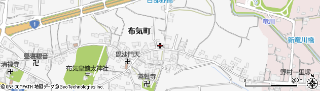 三重県亀山市布気町146周辺の地図