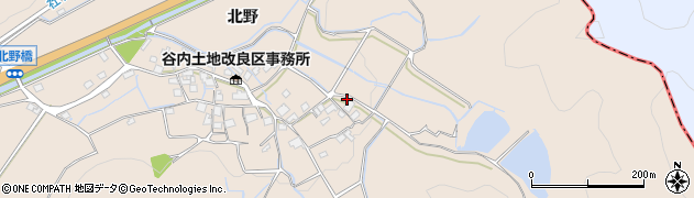 兵庫県姫路市飾東町北野99周辺の地図