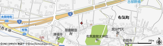 三重県亀山市布気町1311周辺の地図