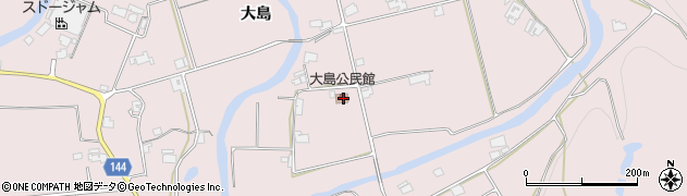 兵庫県三木市口吉川町大島764周辺の地図