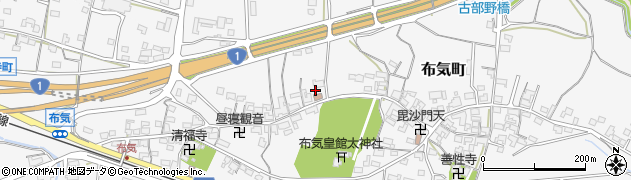 三重県亀山市布気町162周辺の地図