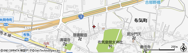 三重県亀山市布気町1310周辺の地図
