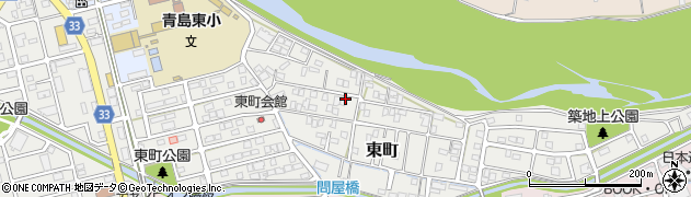 静岡県藤枝市東町周辺の地図