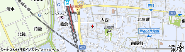 幸田町・水回り修理３６５日２４時間　幸田駅前センター周辺の地図
