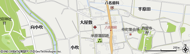 愛知県新城市富岡（大屋敷）周辺の地図