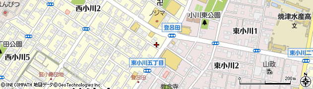 ヘアースタジオＩＷＡＳＡＫＩ　静岡西小川店周辺の地図