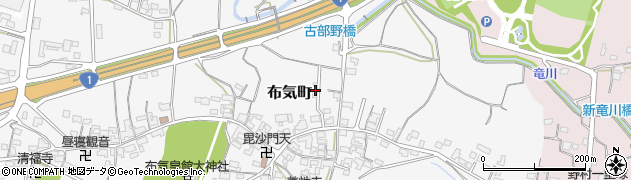 三重県亀山市布気町145周辺の地図
