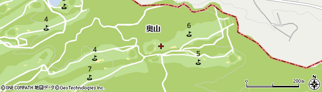 京都府城陽市久世（奥山）周辺の地図