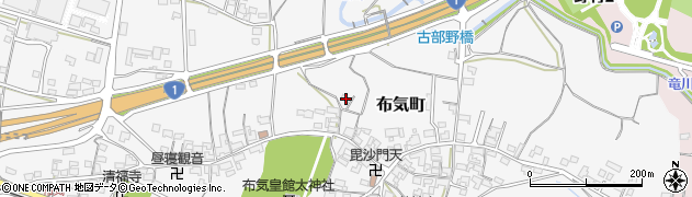 三重県亀山市布気町191周辺の地図