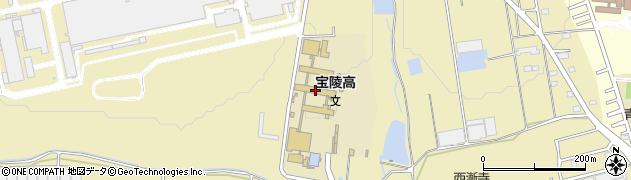 愛知県立宝陵高等学校周辺の地図