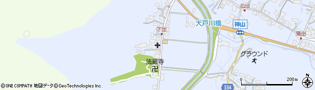 滋賀県甲賀市信楽町神山2398周辺の地図