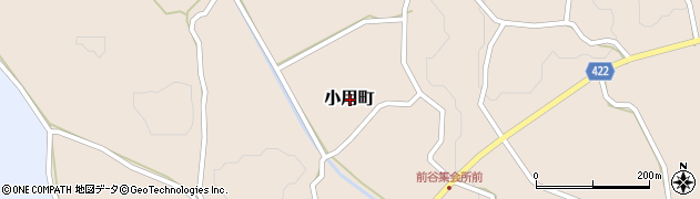 広島県庄原市小用町周辺の地図