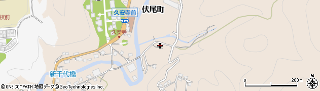 大阪府池田市伏尾町80周辺の地図