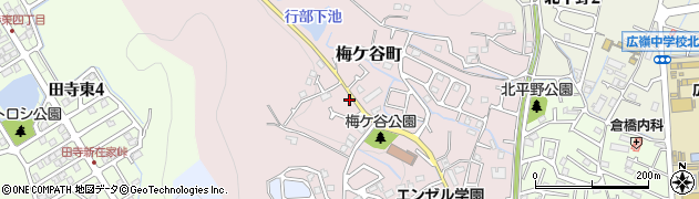 ank駐車場周辺の地図