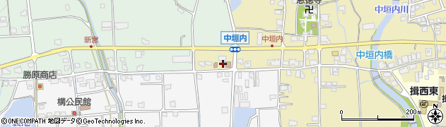 兵庫県たつの市揖西町中垣内乙14周辺の地図