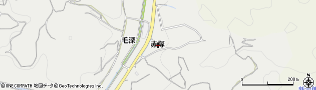 愛知県額田郡幸田町須美赤塚周辺の地図