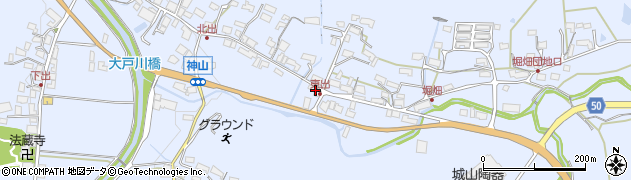 滋賀県甲賀市信楽町神山630周辺の地図