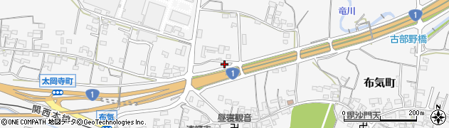 三重県亀山市布気町1338周辺の地図