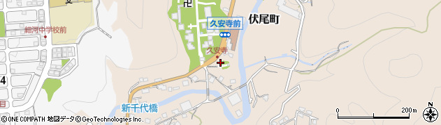 大阪府池田市伏尾町周辺の地図