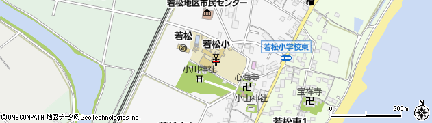 三重県鈴鹿市若松中周辺の地図