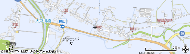 滋賀県甲賀市信楽町神山629周辺の地図
