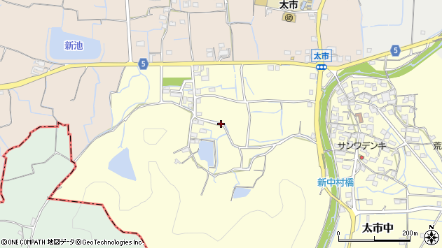 〒671-2233 兵庫県姫路市太市中の地図