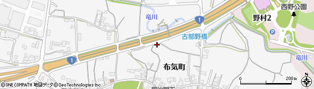 三重県亀山市布気町210周辺の地図