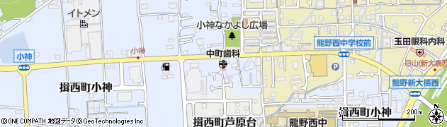 中町歯科医院周辺の地図