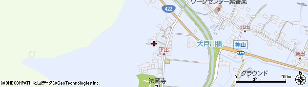滋賀県甲賀市信楽町神山2406周辺の地図