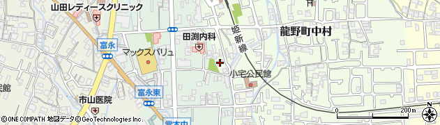 兵庫県たつの市龍野町中村280周辺の地図
