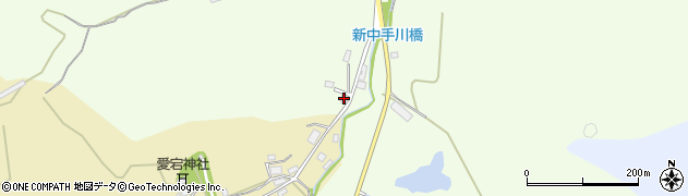 滋賀県甲賀市信楽町江田1105周辺の地図