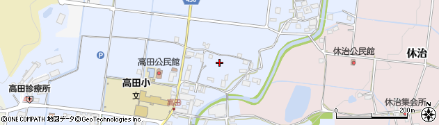 兵庫県上郡町（赤穂郡）中野周辺の地図