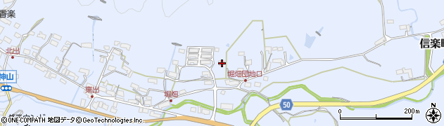 滋賀県甲賀市信楽町神山275周辺の地図
