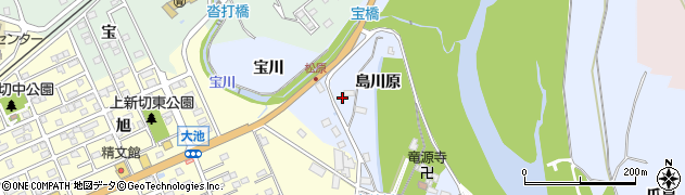 愛知県豊川市松原町島川原35周辺の地図