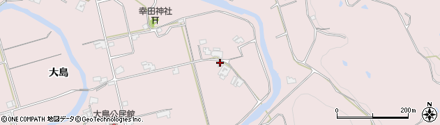 兵庫県三木市口吉川町大島651周辺の地図
