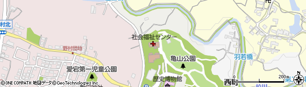 亀山市社会福祉協議会　指定生活介護事業所つくしの家周辺の地図