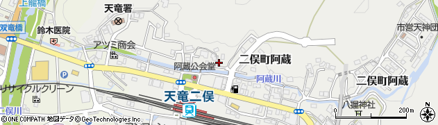 天竜福祉タクシー周辺の地図