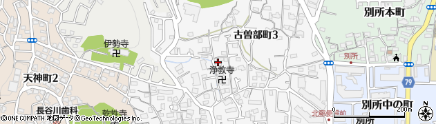 速證寺周辺の地図