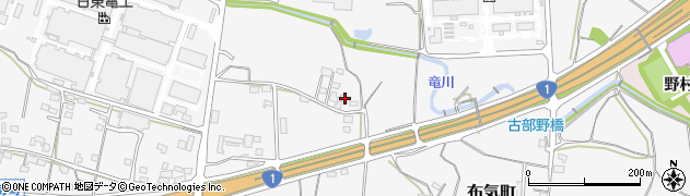 三重県亀山市布気町1266周辺の地図