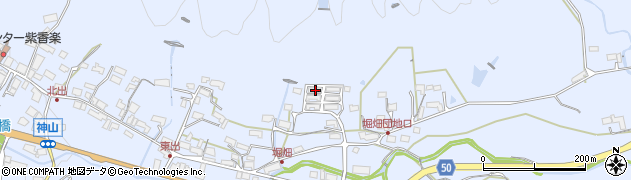 滋賀県甲賀市信楽町神山2517周辺の地図